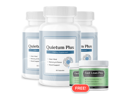 Quietum Plus 3 bottles