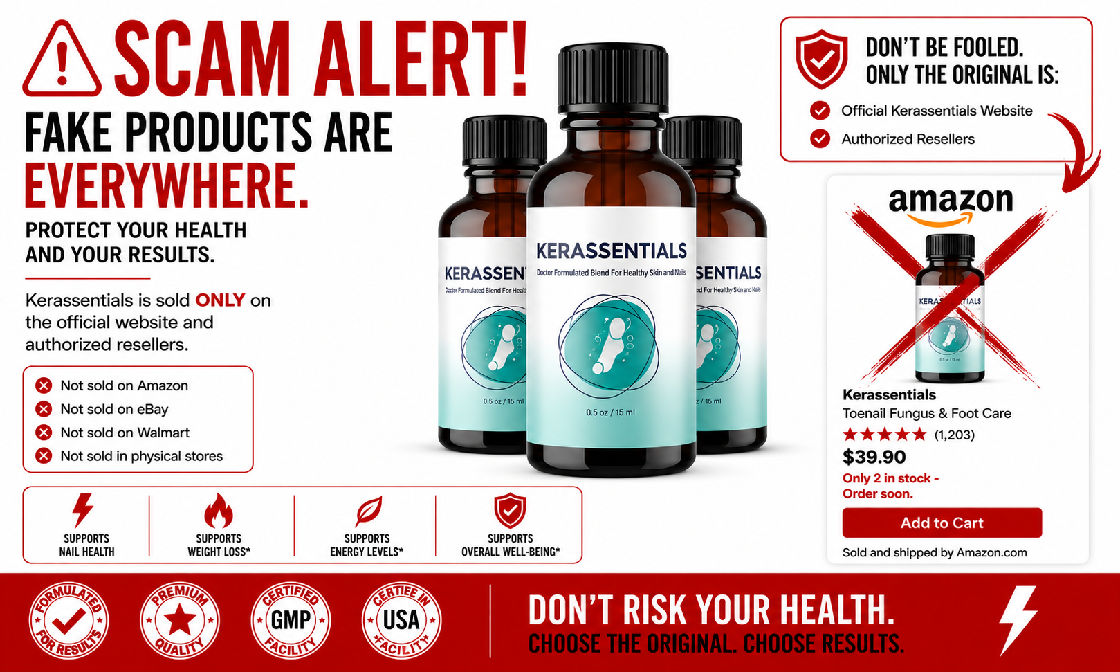 Kerassentials scam alert