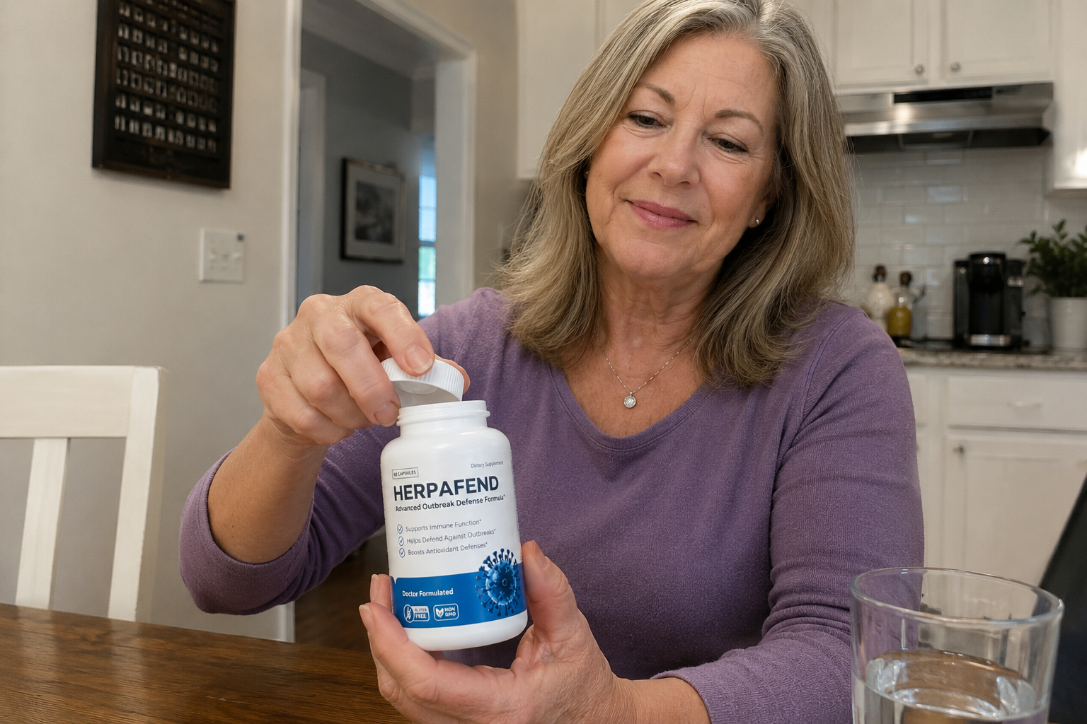 Herpafend benefits