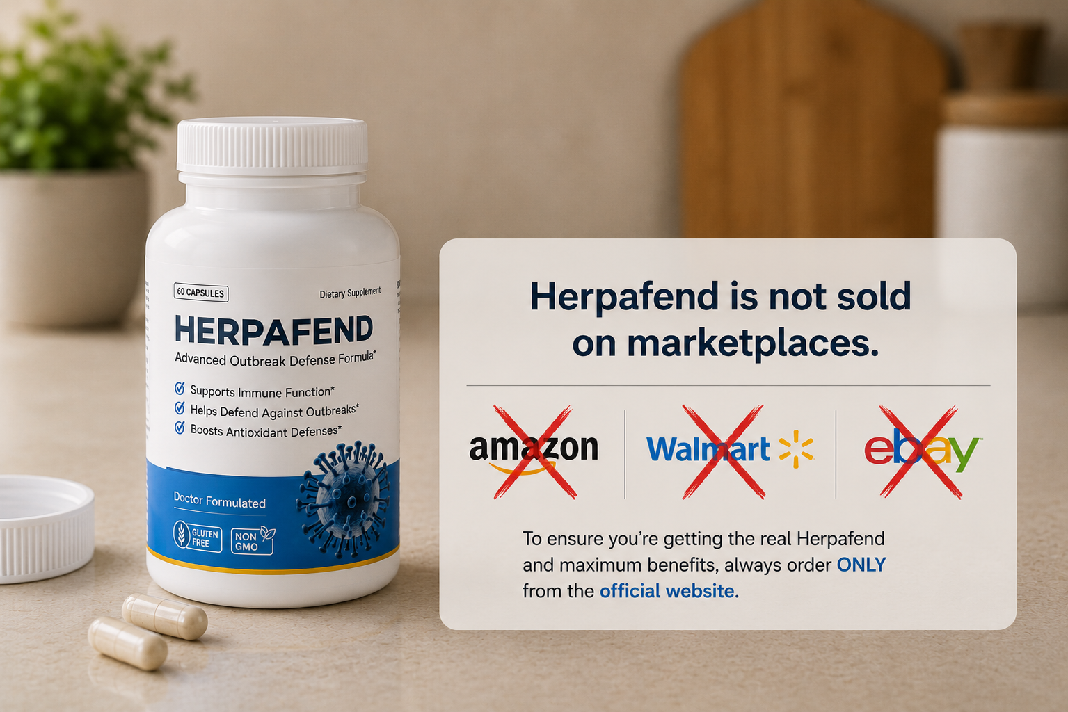 Herpafend scam alert